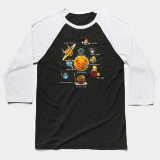 Mythology System Baseball T-Shirt